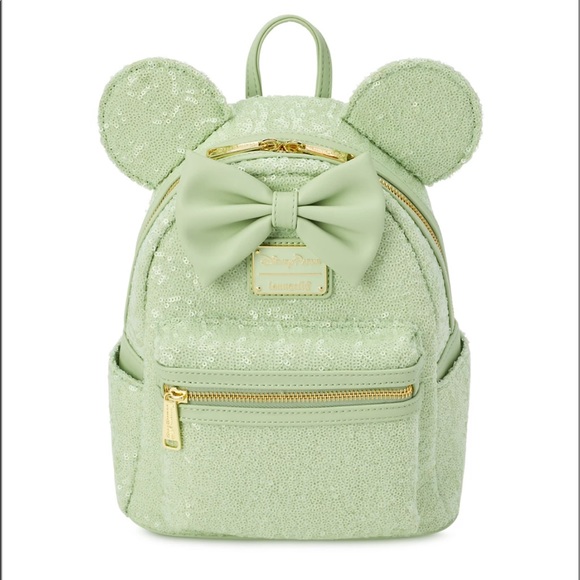 Loungefly Handbags - Loungefly Minnie Mouse Mint Backpack